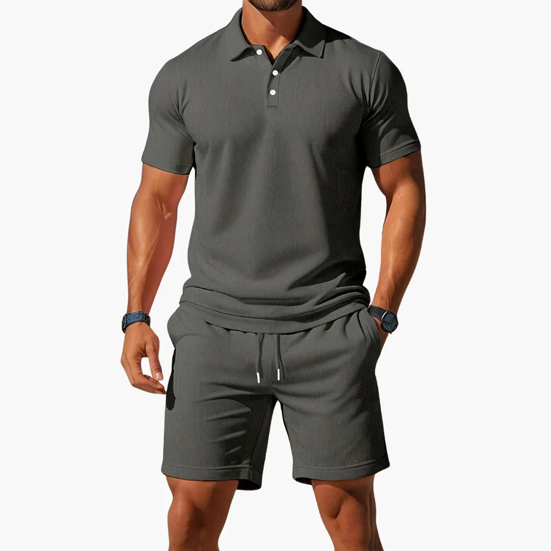 Stijlvolle Polo Tweedelige Set
