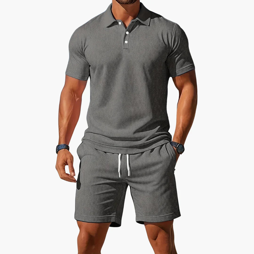 Stijlvolle Polo Tweedelige Set