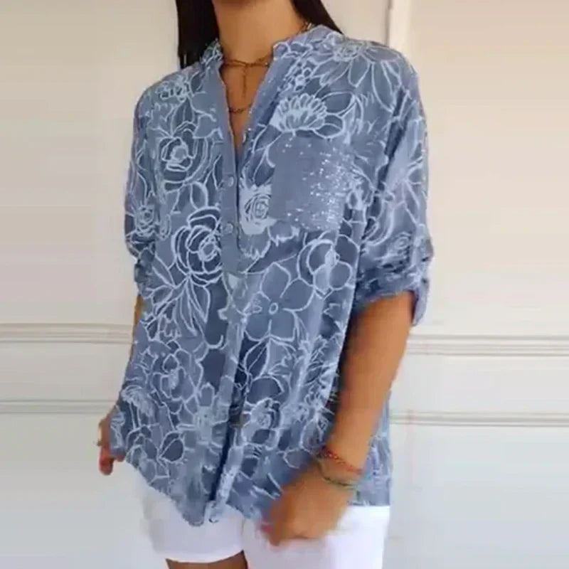 🎁2026 Nieuw binnen 50% KORTING💥 nieuwe bedrukte damesshirts