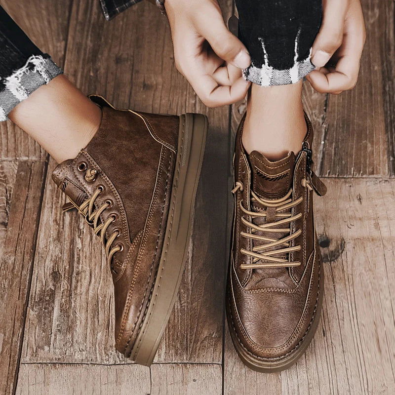 Handgemaakte Leren Herenschoenen