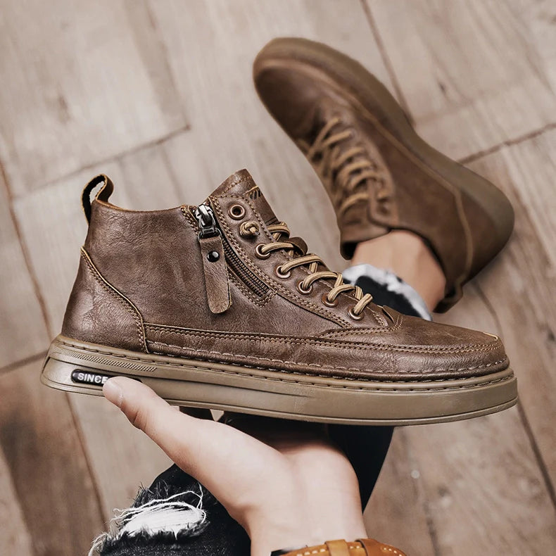 Handgemaakte Leren Herenschoenen