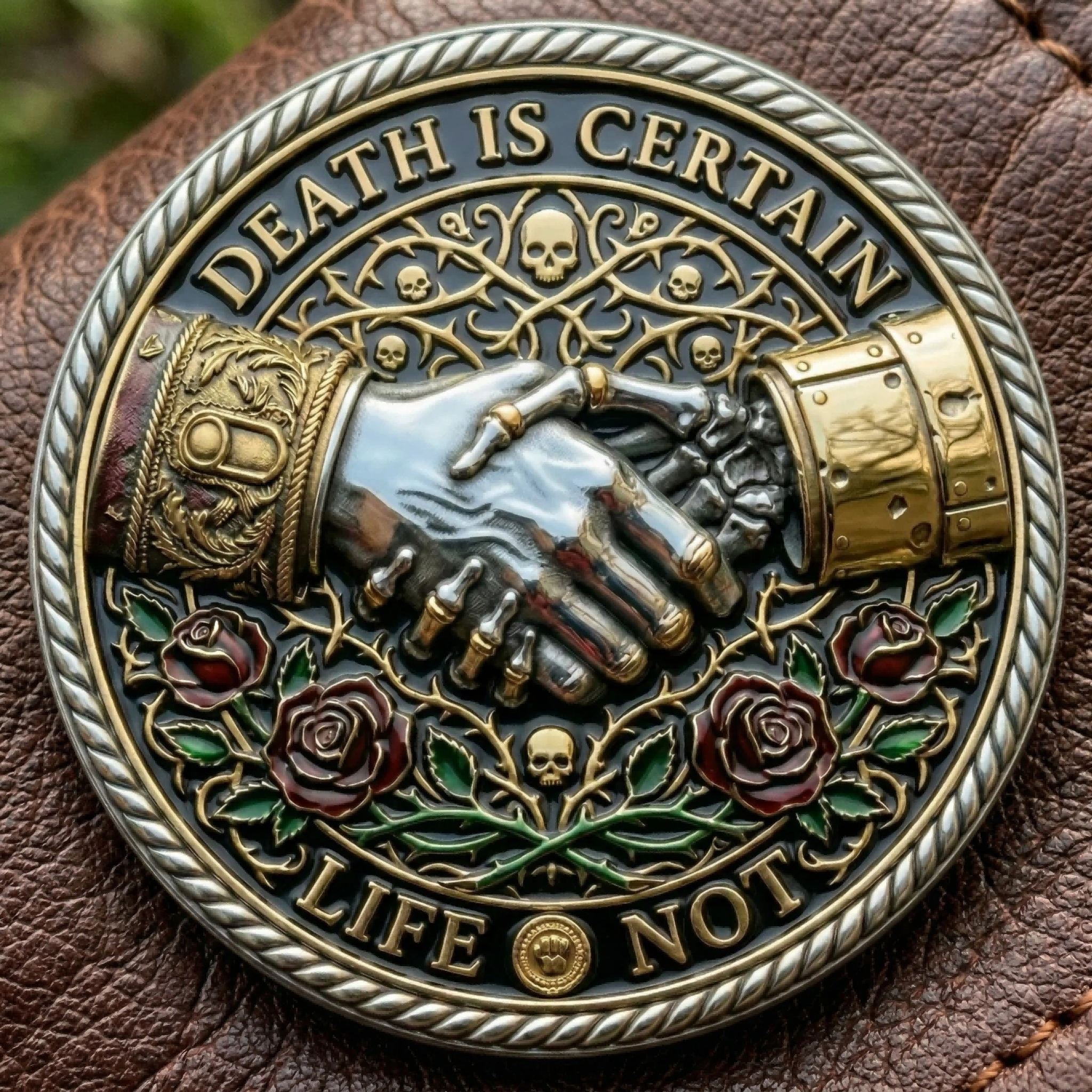 ⚡️Last Day 49% OFF - Memento Mori Reflection Commemorative Coin 💀