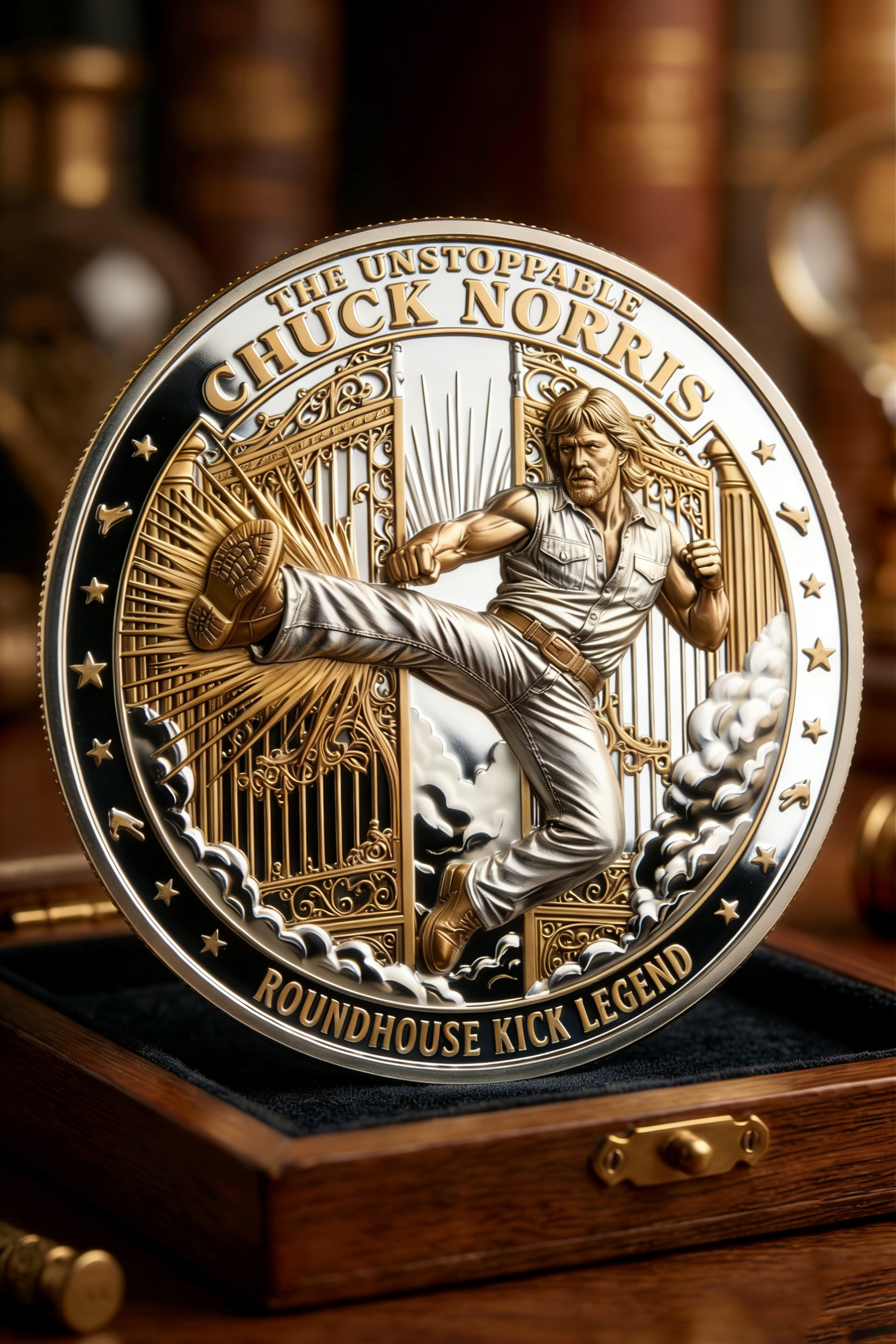 🎉Last Day 49% OFF-Legends Never Die | Chuck Norris Commemorative Coin