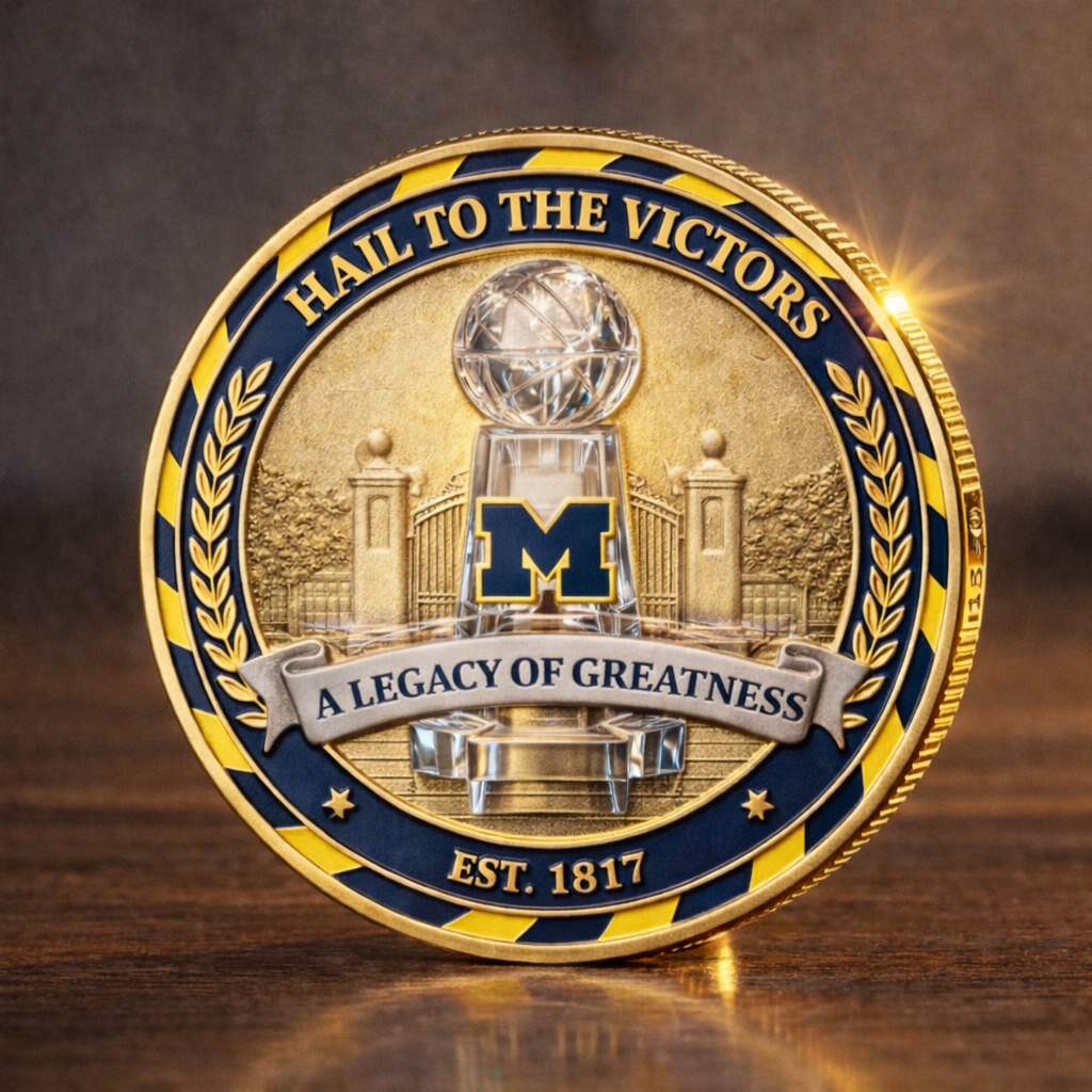 ⚡Last Day 60% OFF - Blue Blood Legacy Commemorative Coin – College Basketball Tribute