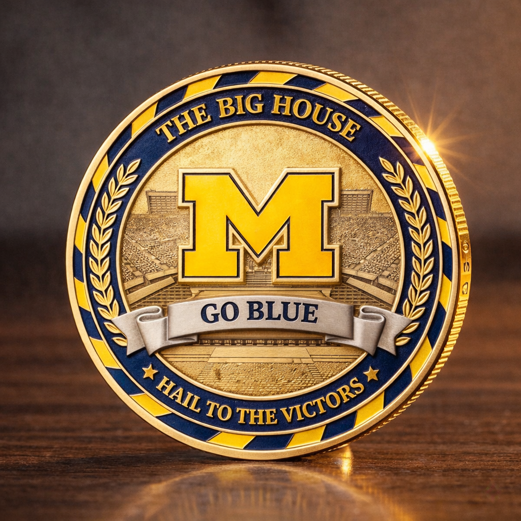 ⚡Last Day 60% OFF - Blue Blood Legacy Commemorative Coin – College Basketball Tribute