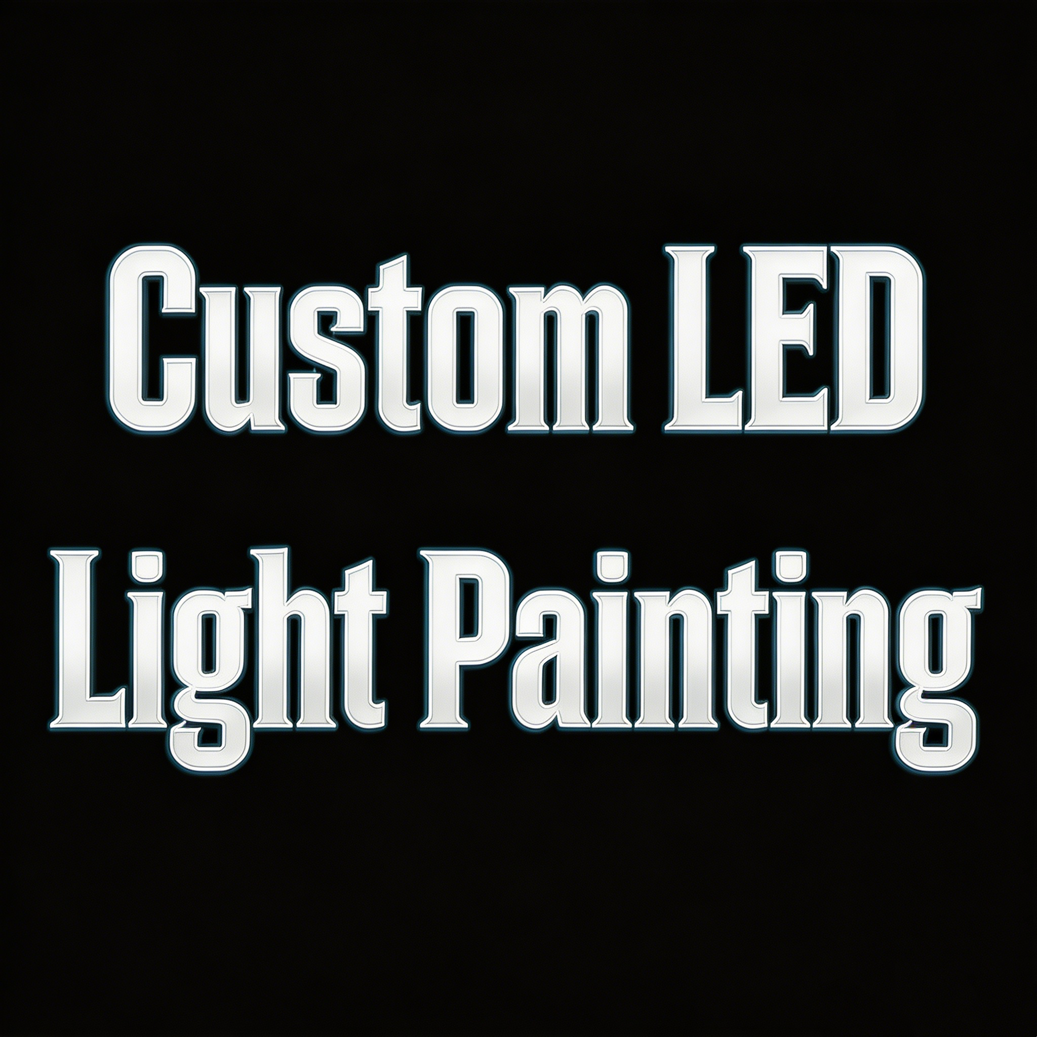 Custom LED Light Painting