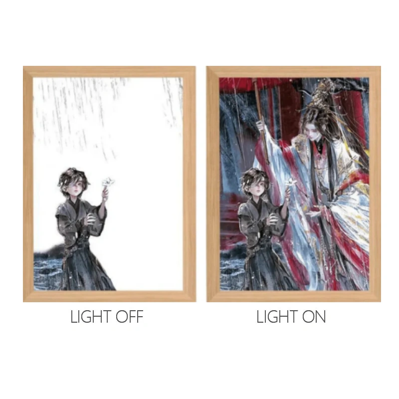 MORE SERIES - Heaven Official's Blessing Hua Cheng & Xie Lian LED Light Art
