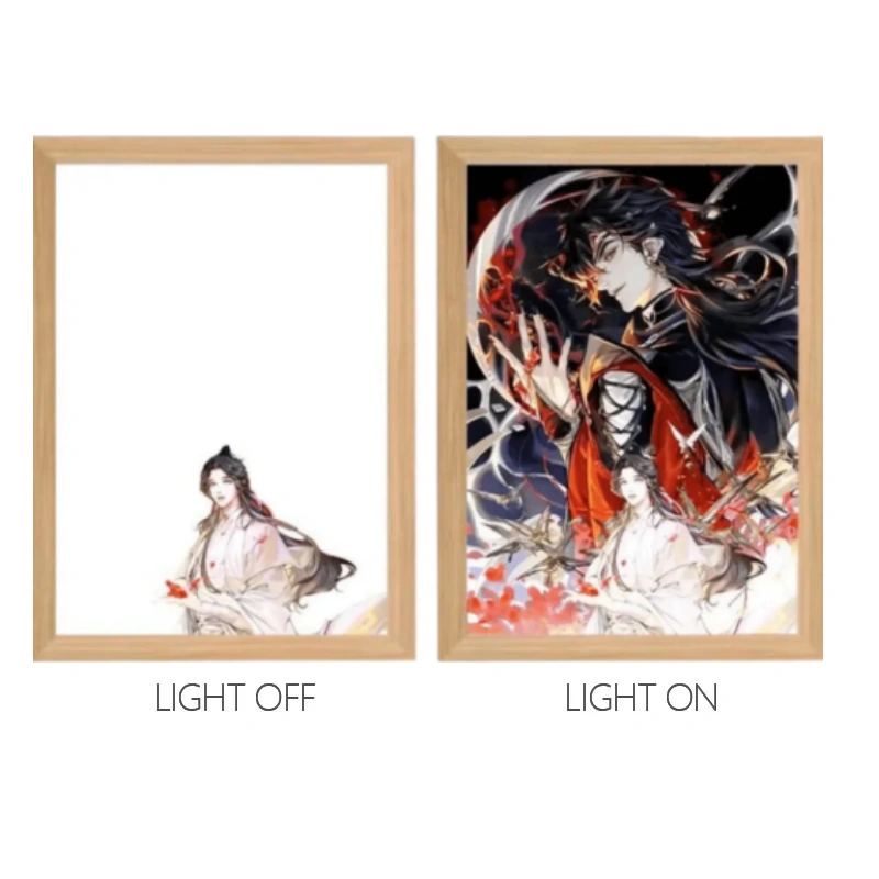 MORE SERIES - Heaven Official's Blessing Hua Cheng & Xie Lian LED Light Art