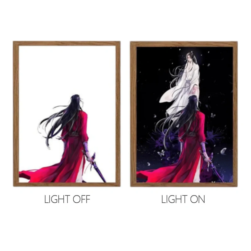 MORE SERIES - Heaven Official's Blessing Hua Cheng & Xie Lian LED Light Art