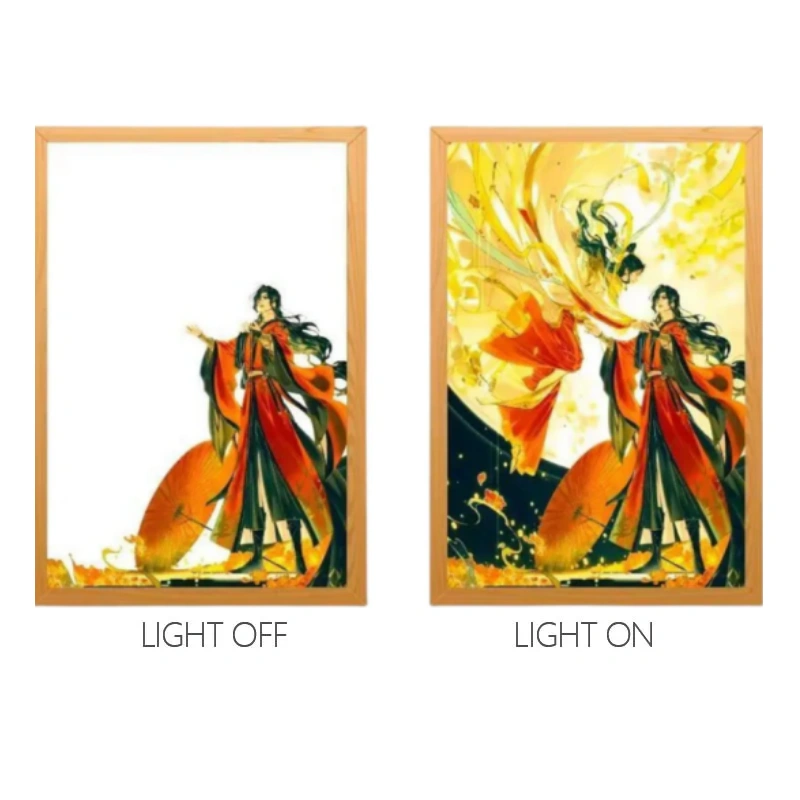MORE SERIES - Heaven Official's Blessing Hua Cheng & Xie Lian LED Light Art