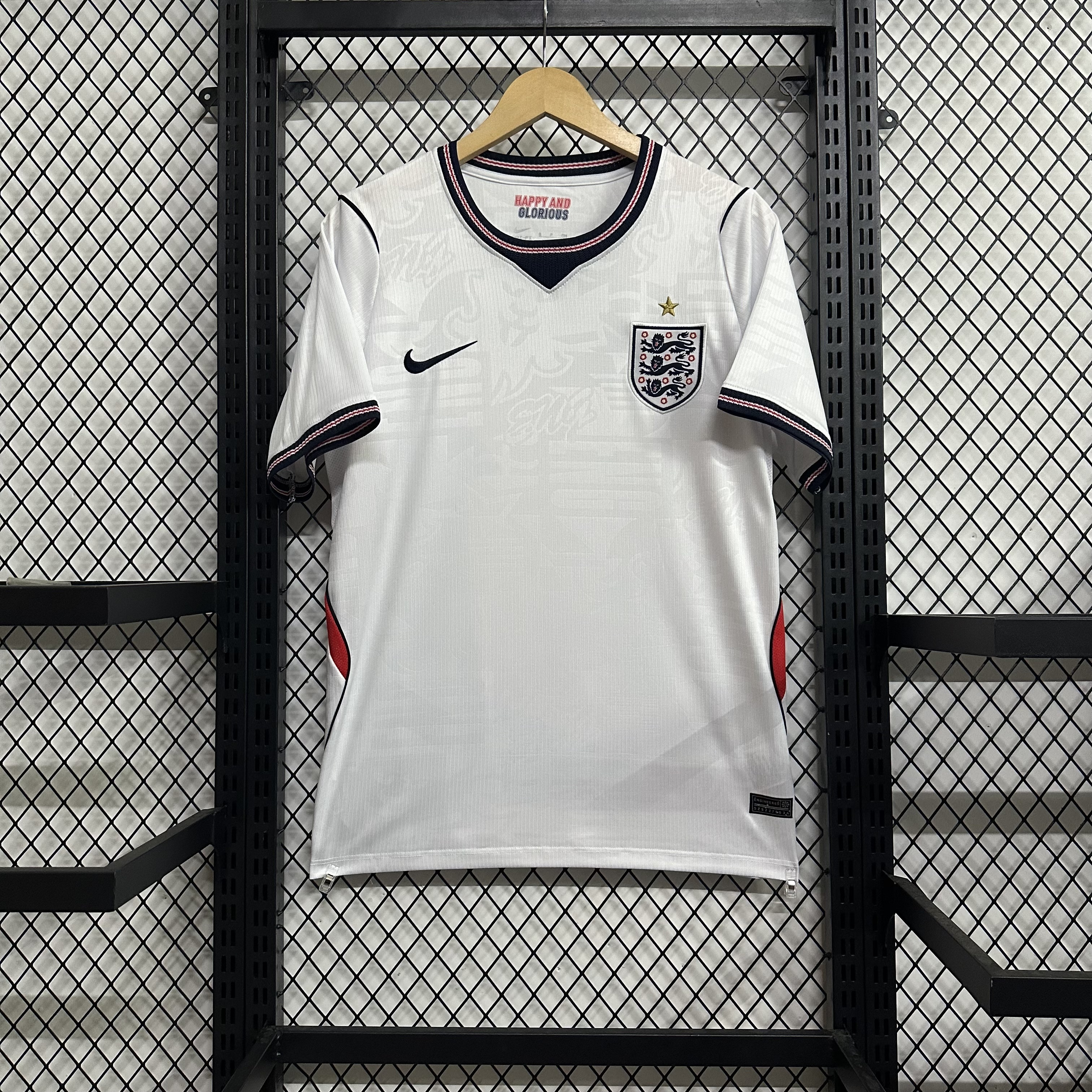 England Home Jersey 26/27 - Fan Version
