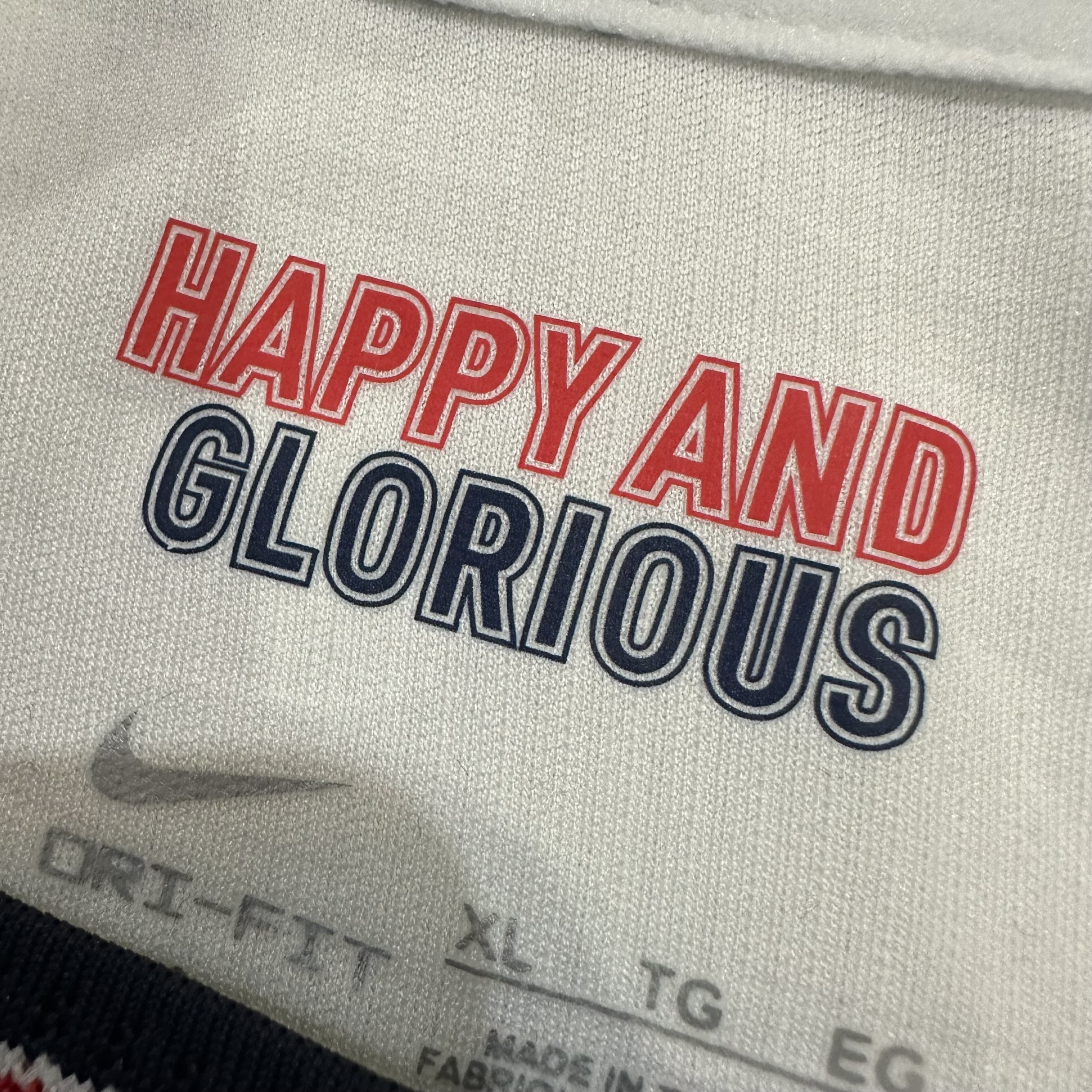 England Home Jersey 26/27 - Fan Version