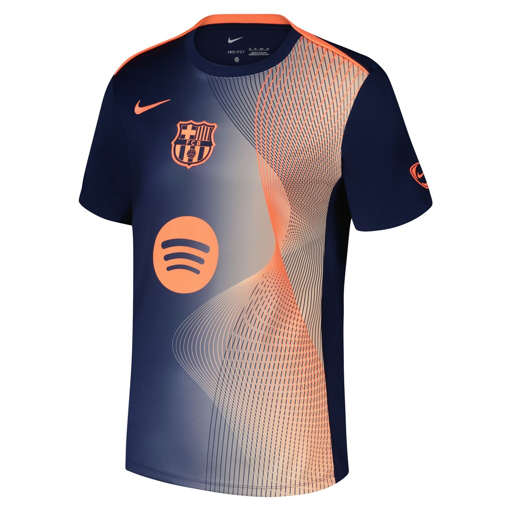 Barcelona Nike Pre Match Third Shirt - Navy