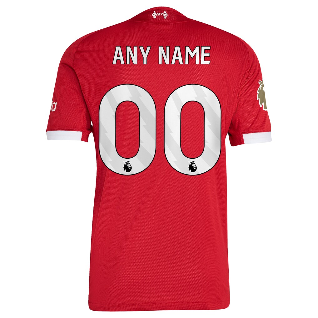 Liverpool adidas 2025_26 Home Custom Authentic Jersey