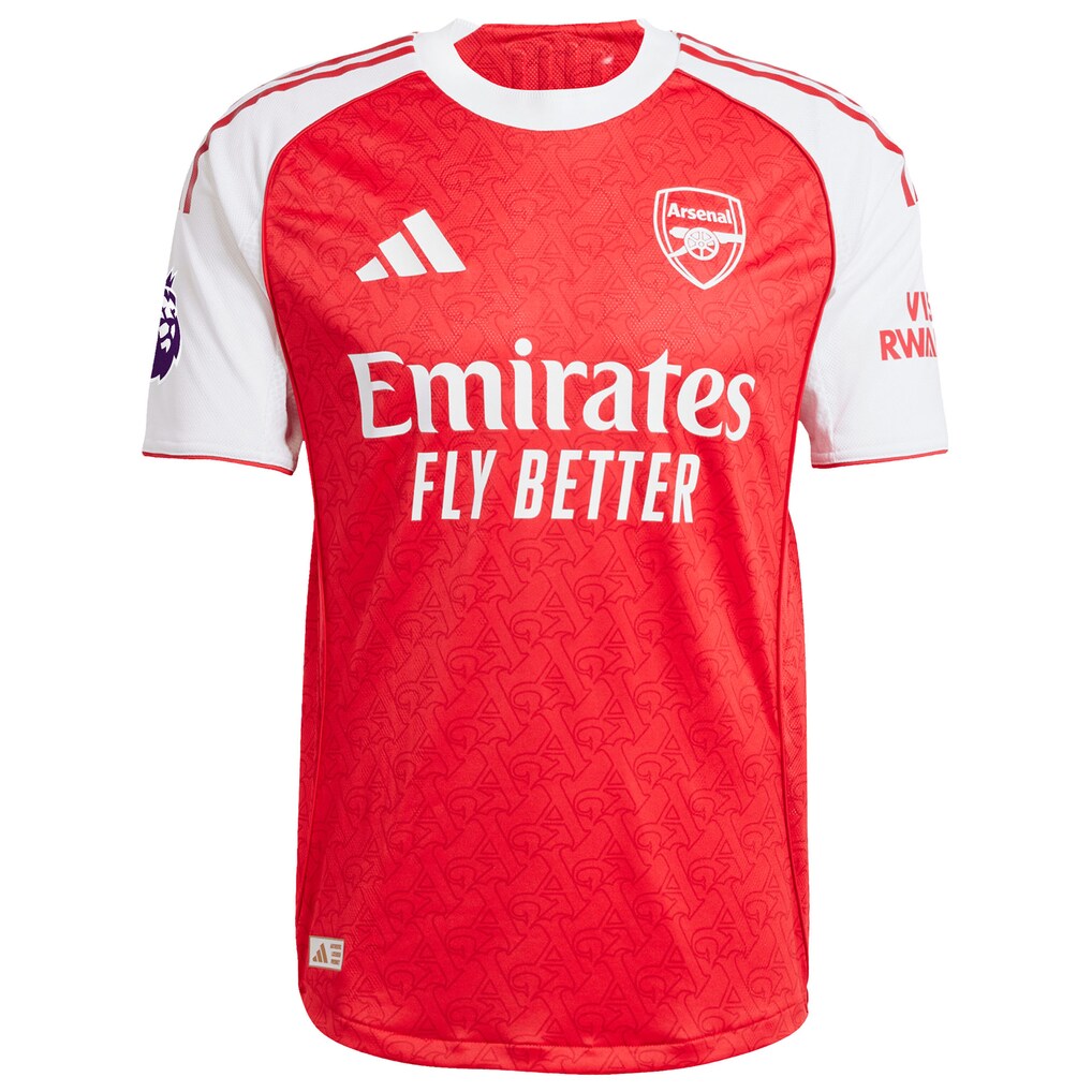Arsenal adidas 2025/26 Home Authentic Jersey