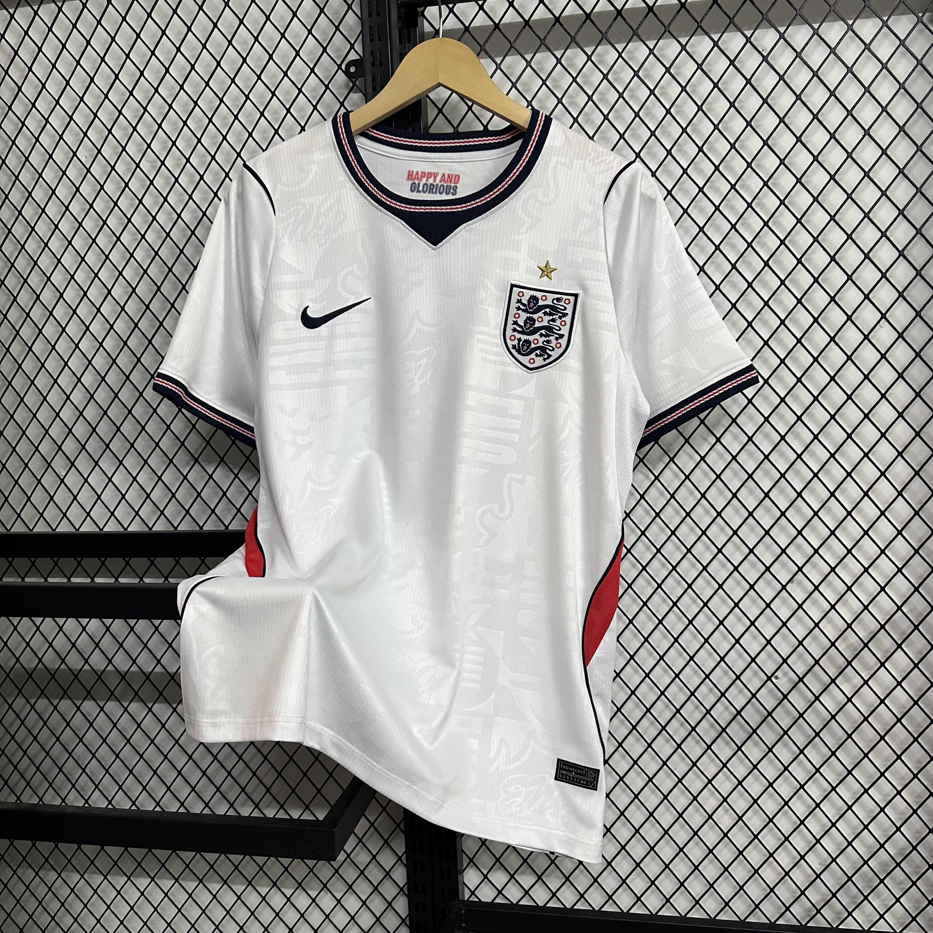 England Home Jersey 26/27 - Fan Version