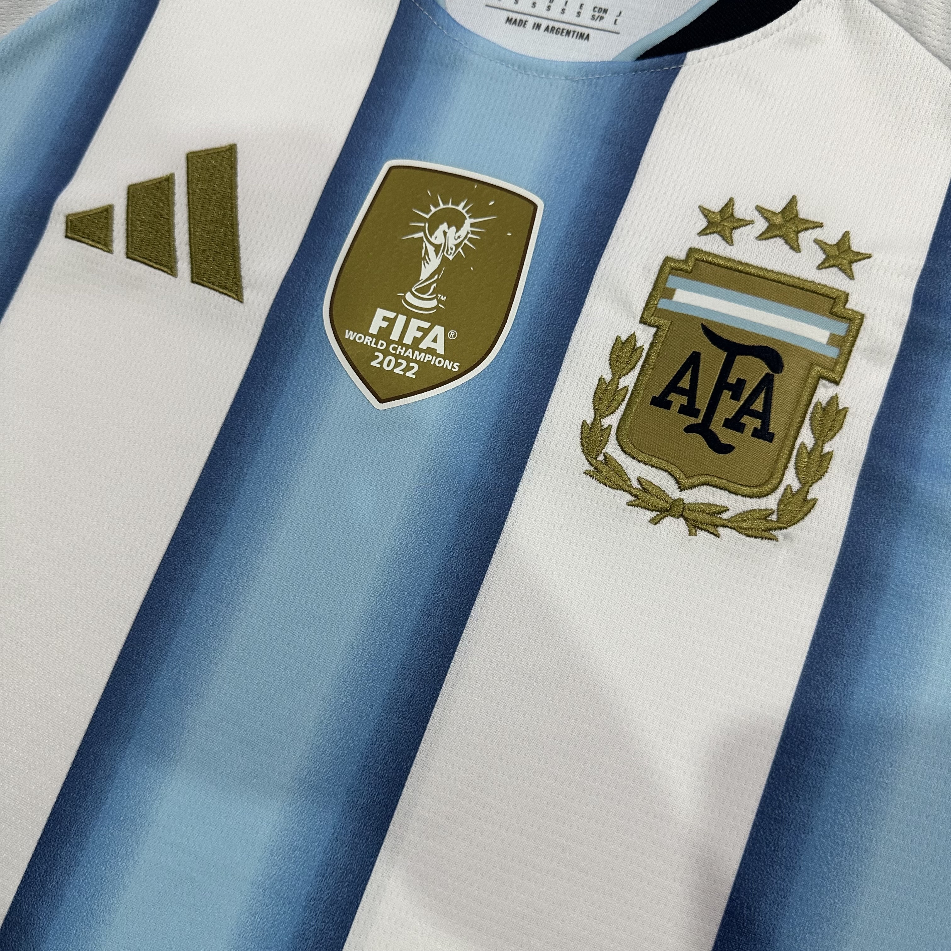  Argentina Home Jersey 26/27 - Fan Version