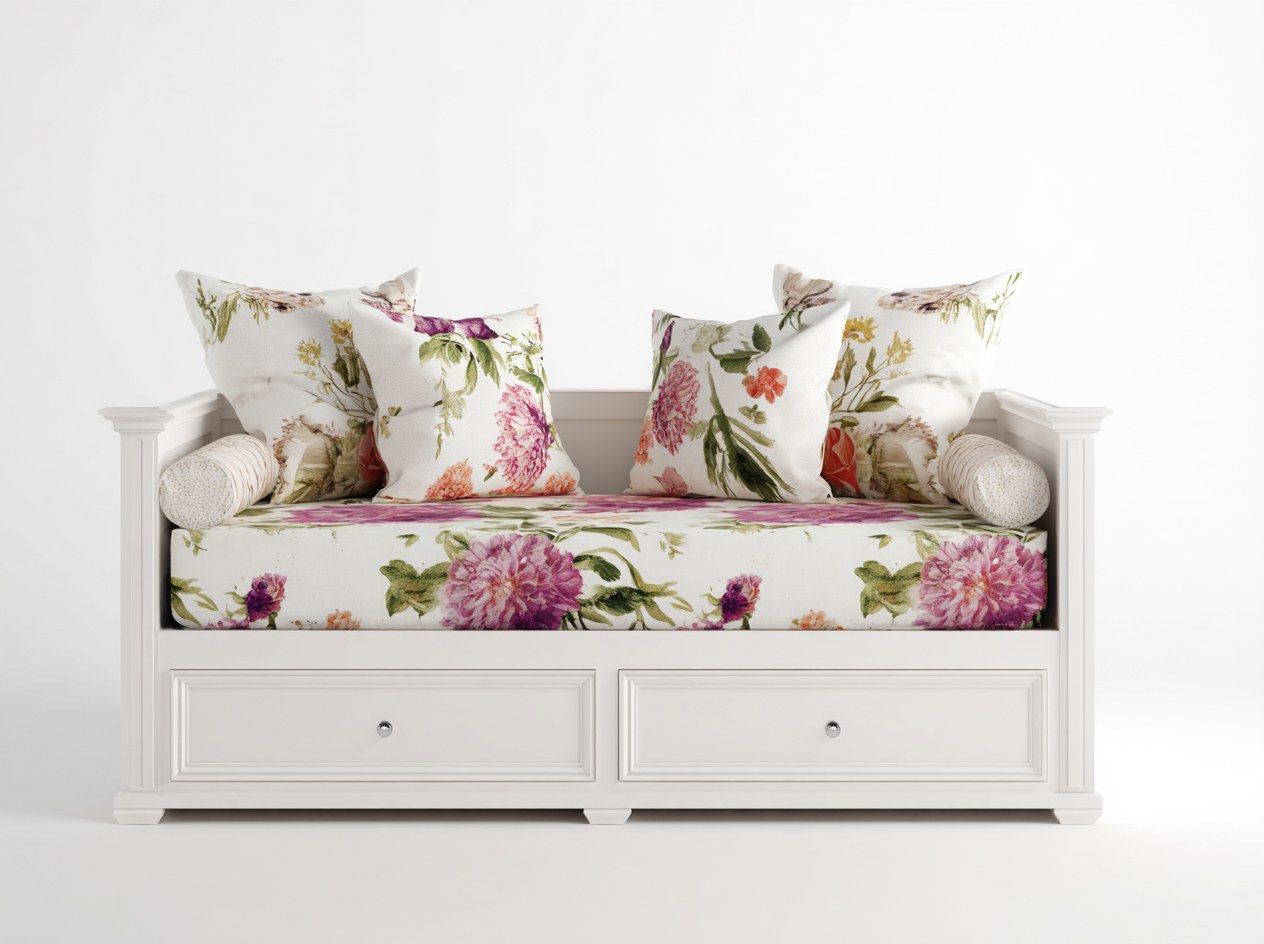 Schlafsofa-Holz-210 x 98 x 90 cm-Weiß-Landhausstil-Roomgethut