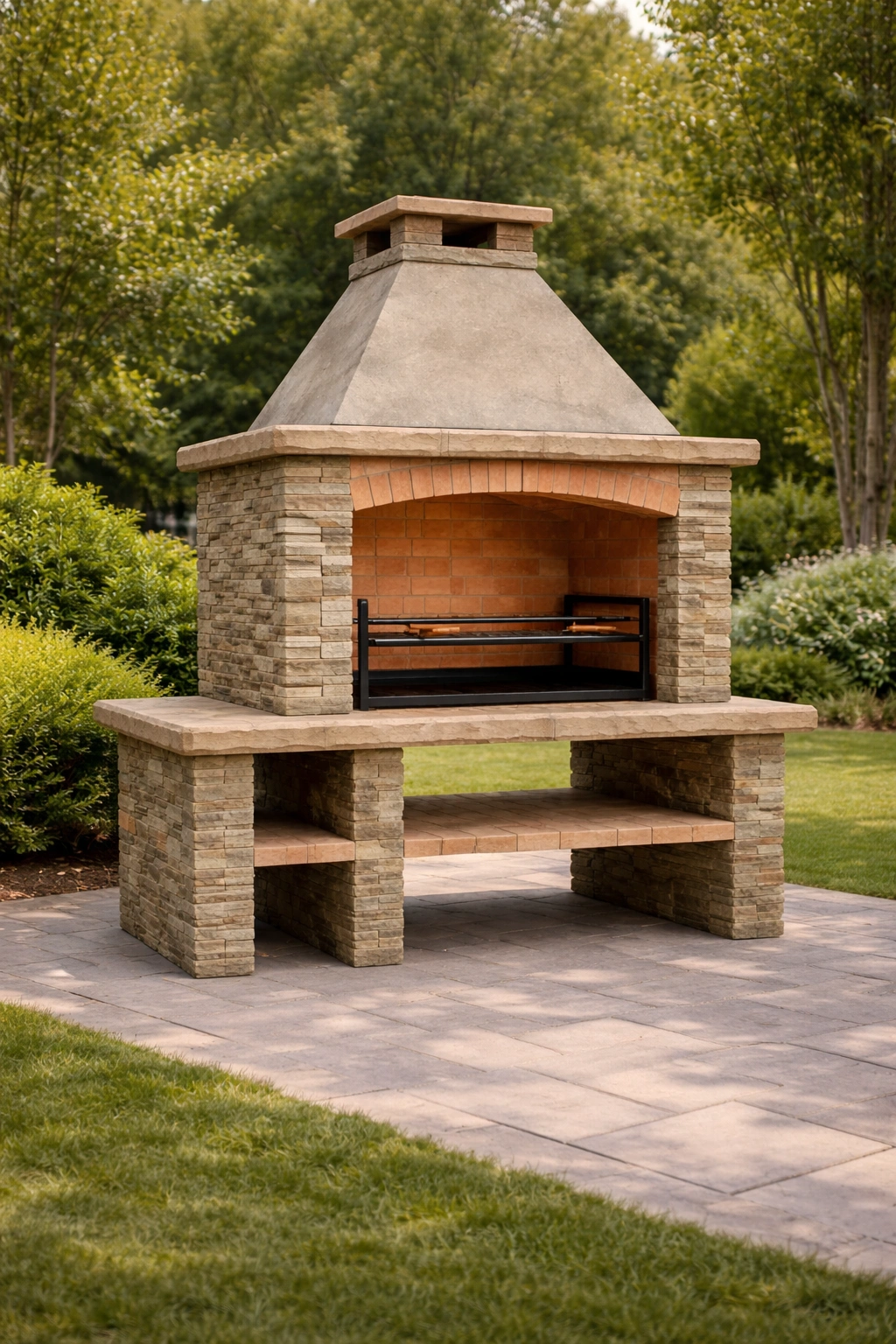 Barbecue en pierre-homecornero