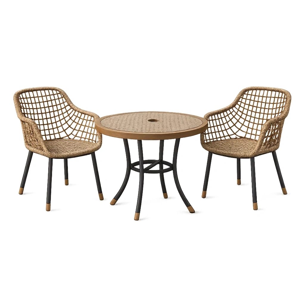 Ensemble table et chaises de jardin - FURNIELEGANT