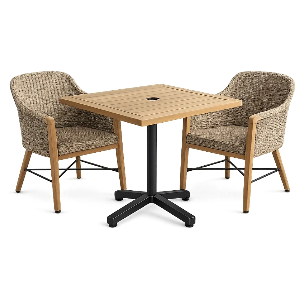 Ensemble table et chaises de jardin - FURNIELEGANT