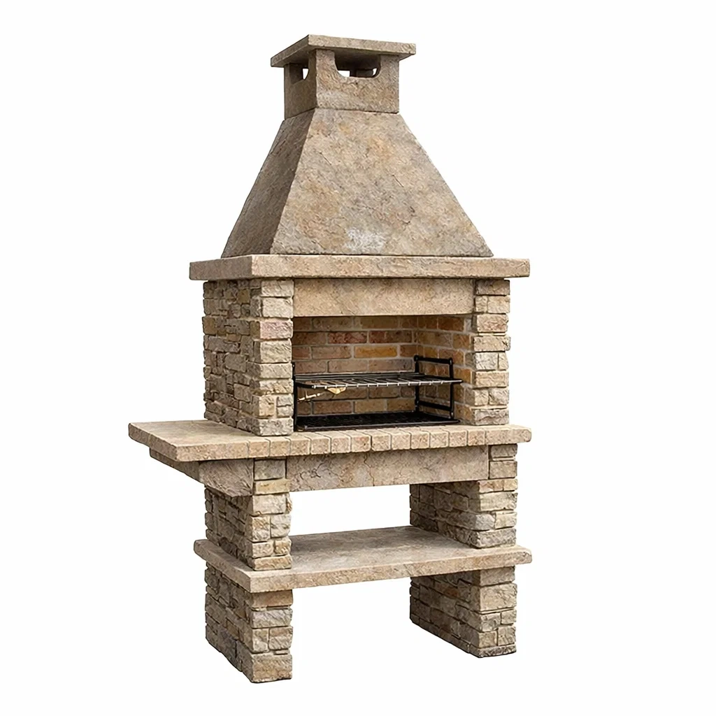 Barbecue en pierre - Decorscapehub