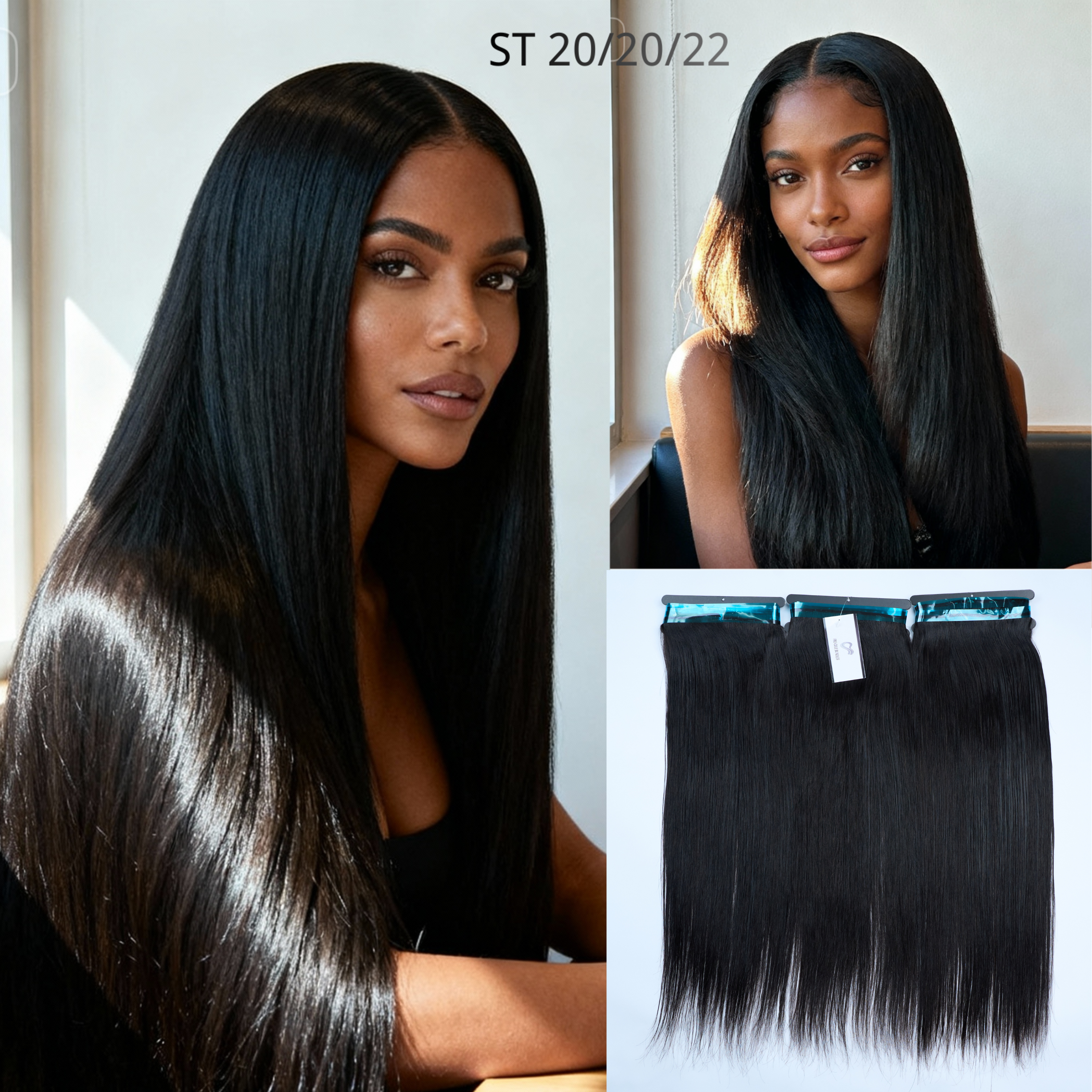 [PRE-GLUE BUNDLES] Pre-Glued Bundle: Press-Set & Slay! PEELN'SLAY: No Glue All-in-One Reusable Hair Kit (Wig Cap Included)