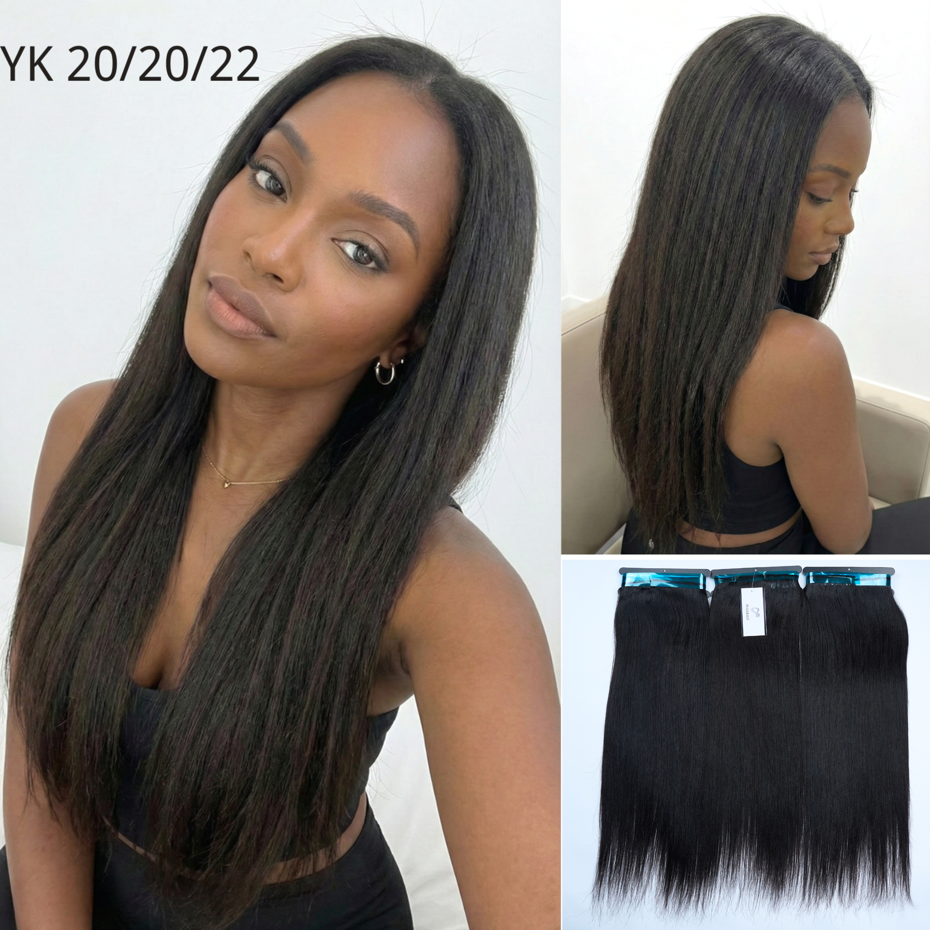 [PRE-GLUE BUNDLES] Pre-Glued Bundle: Press-Set & Slay! PEELN'SLAY: No Glue All-in-One Reusable Hair Kit (Wig Cap Included)