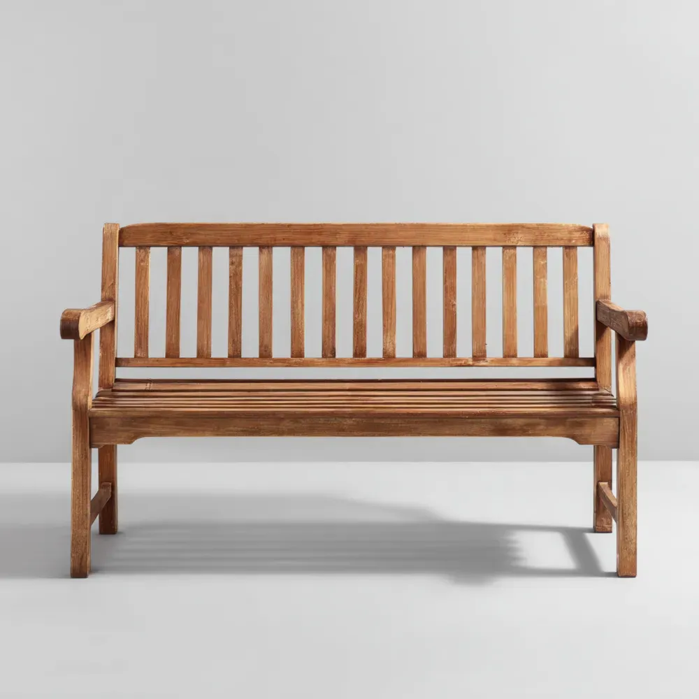 Gartenbank Teakholz Braun