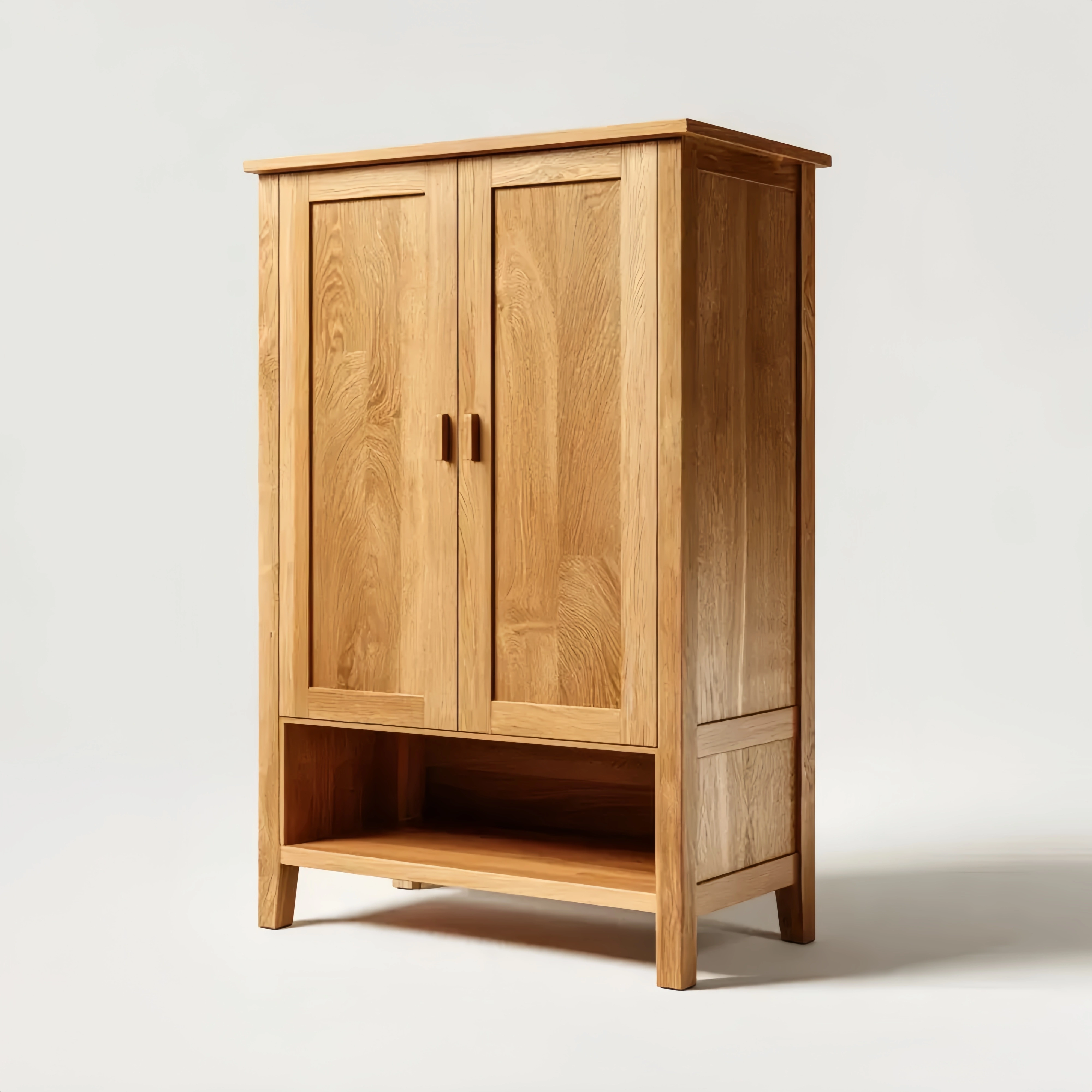 Eiche Holzschrank 100x150x40 cm