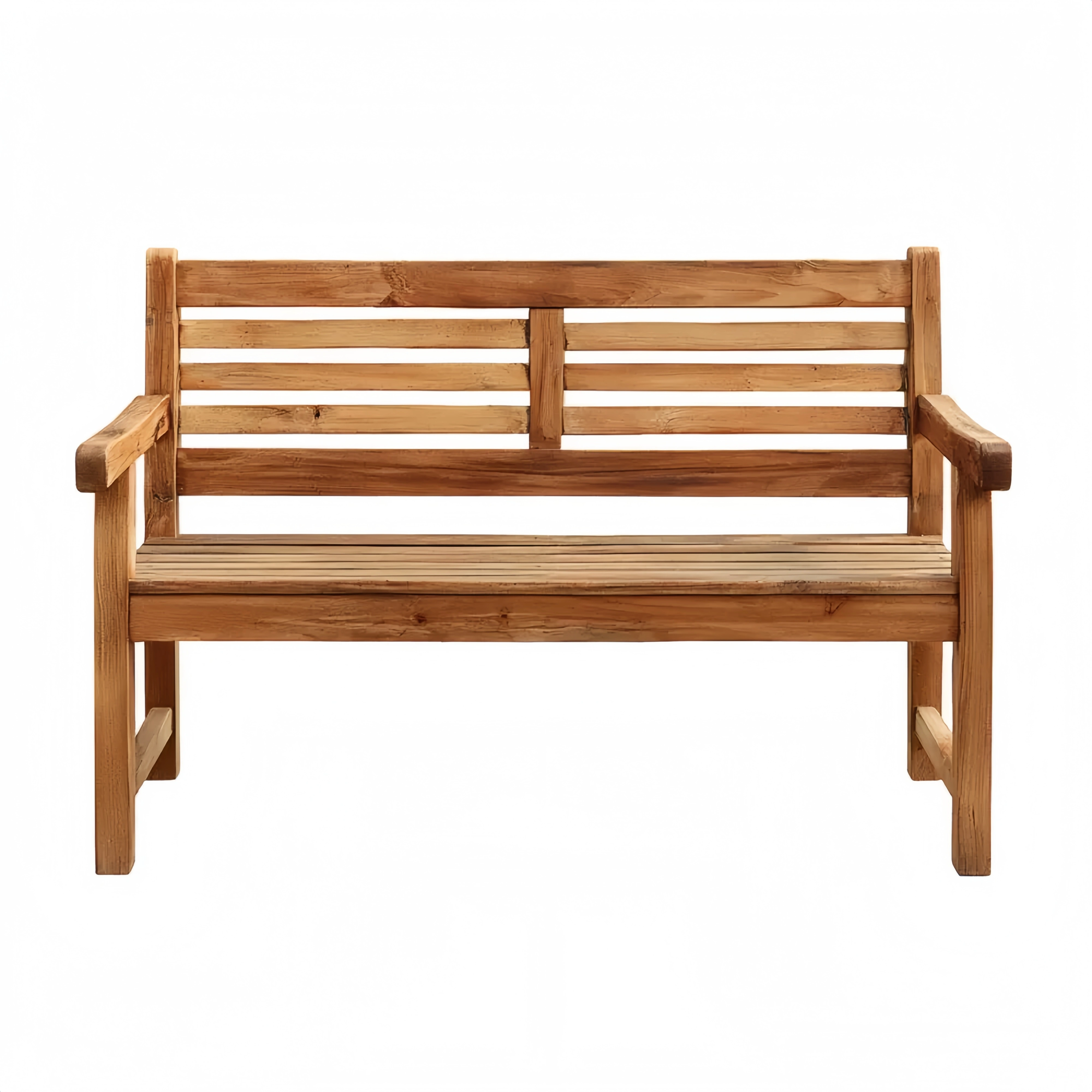 Gartenbank Teakholz 120x60x86 cm – Natur