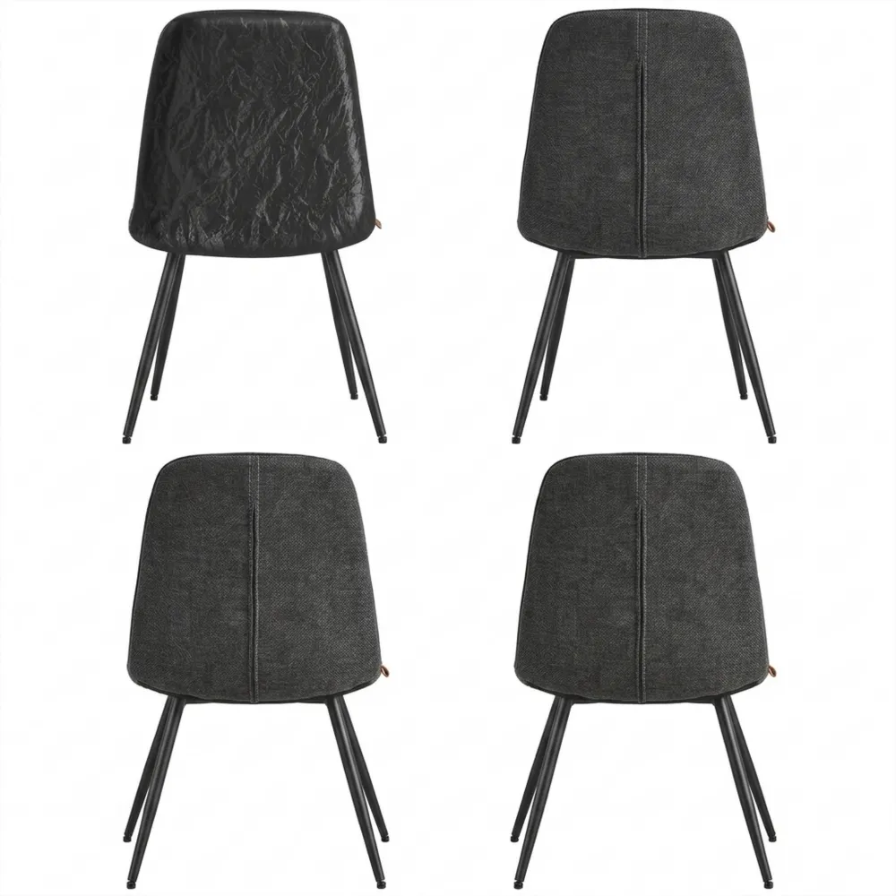 Robuster Esszimmerstuhl im 4er Set mit verstellbaren Füßen