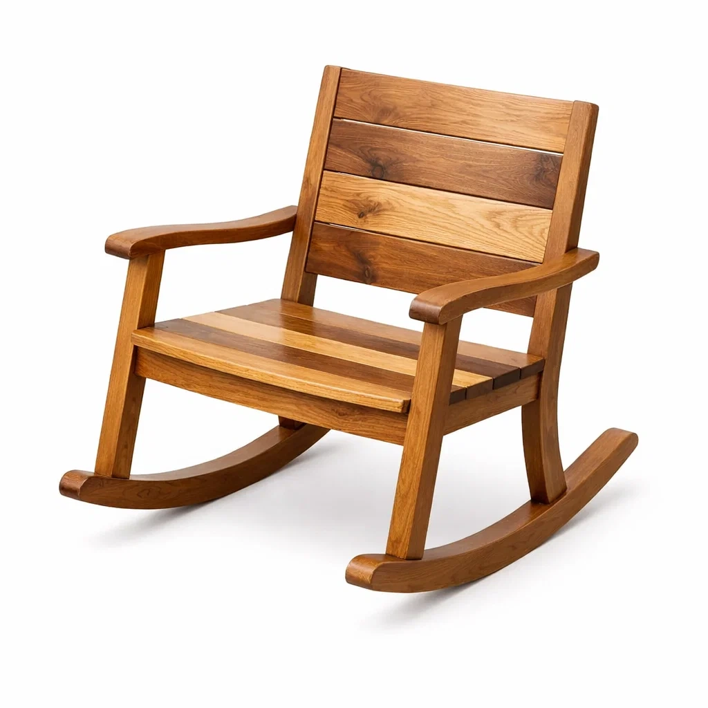 Schaukelstuhl - ELEGANTDECOHUB