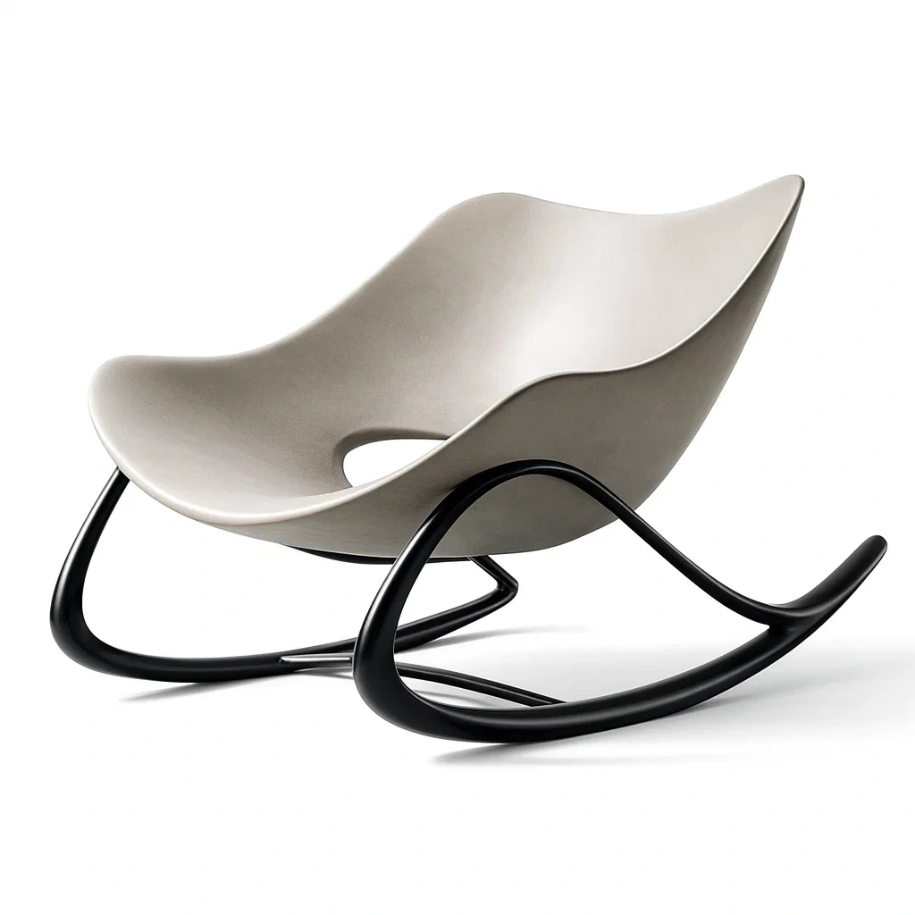 Schaukelstuhl - ELEGANTDECOHUB