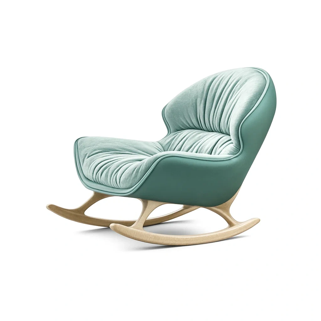 Schaukelstuhl - ELEGANTDECOHUB