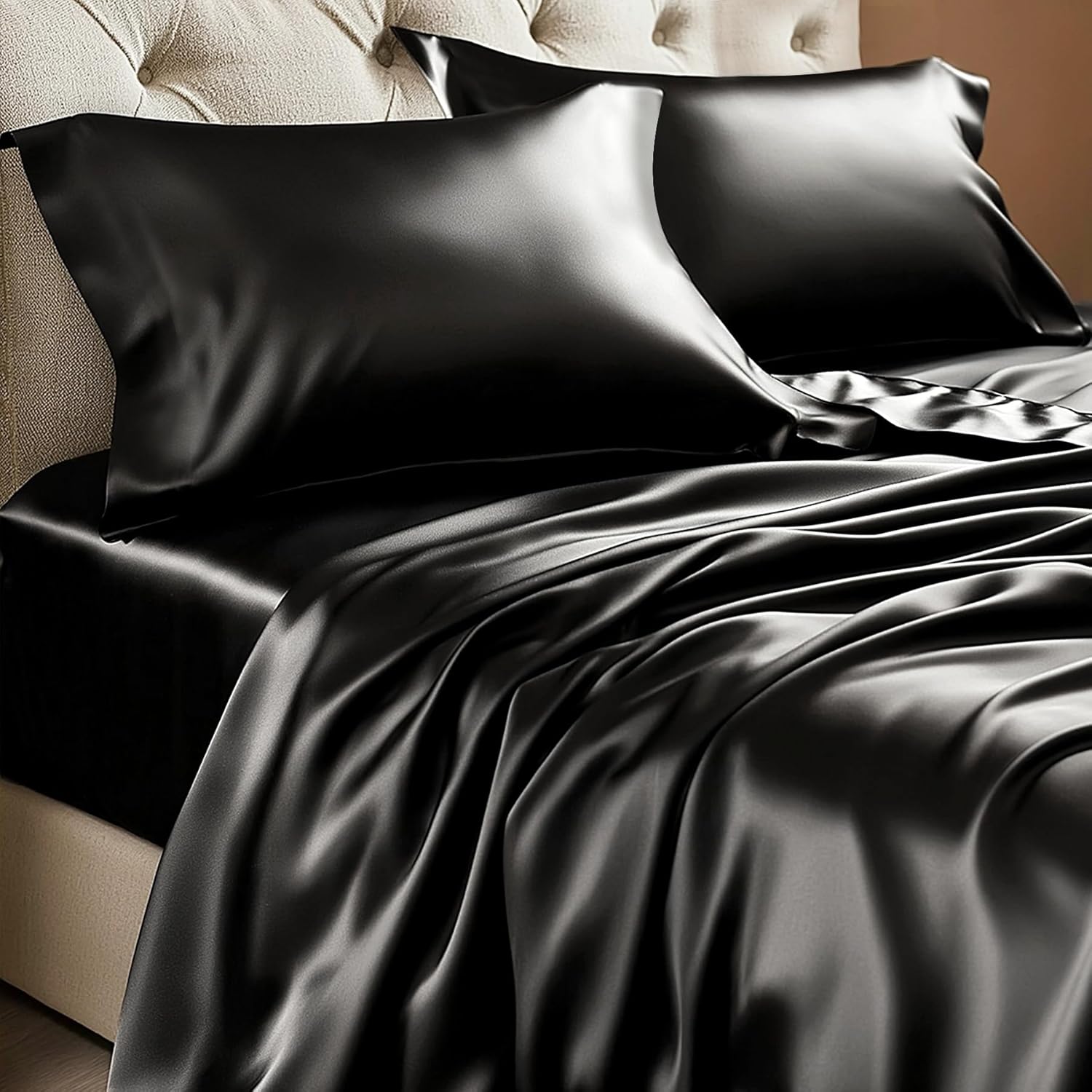 Satin Sheets Queen Size