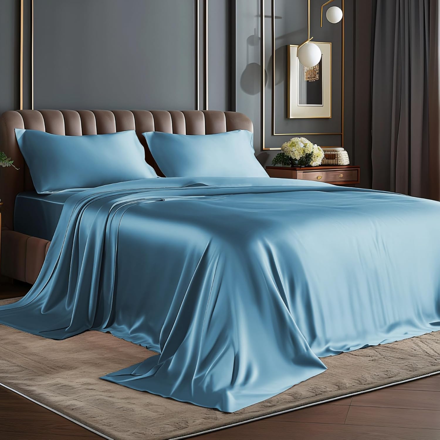 Satin Sheets Queen Size