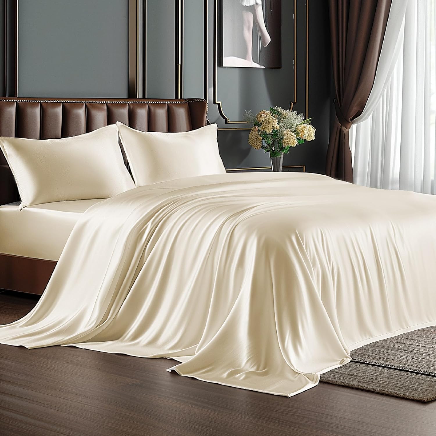 Satin Sheets Queen Size