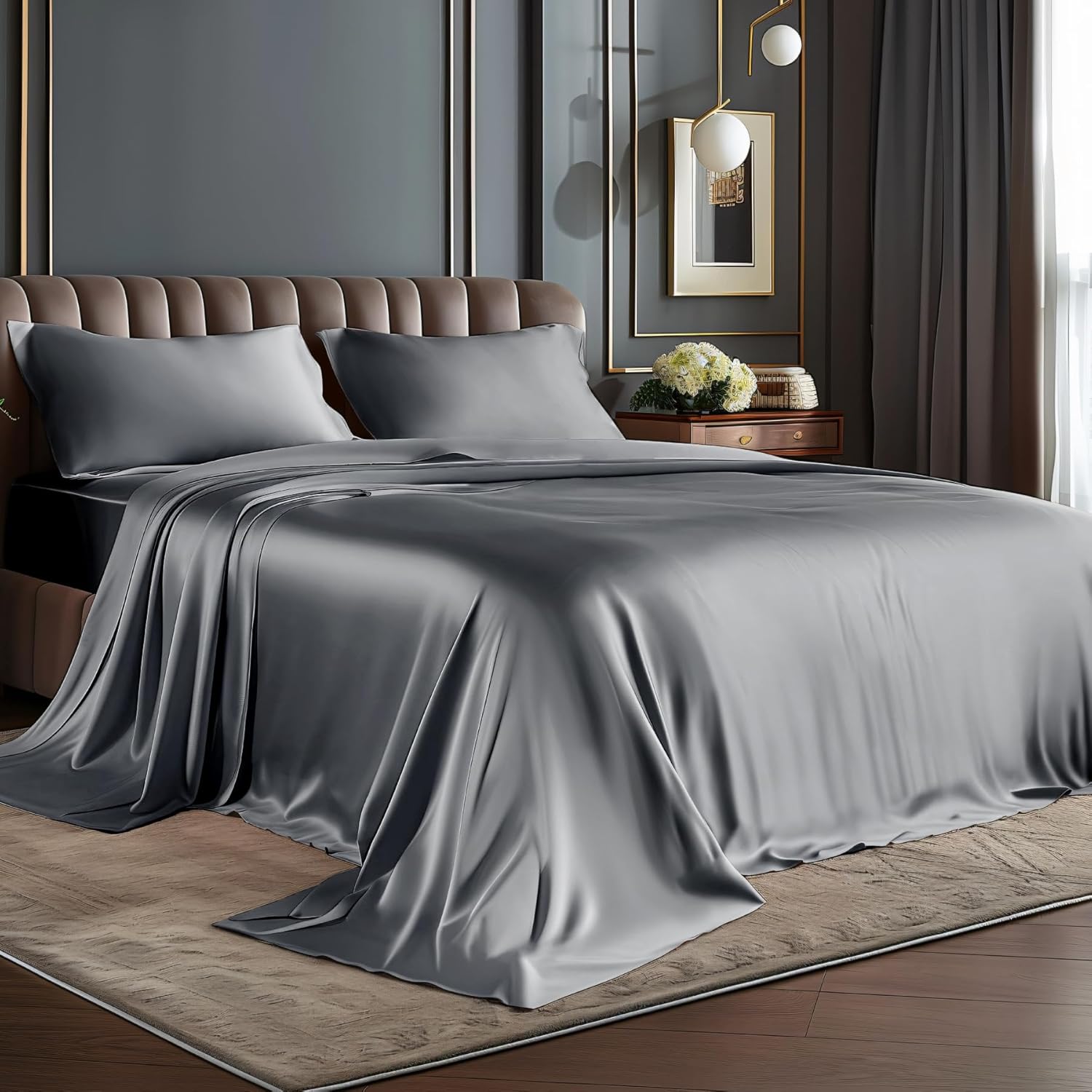 Satin Sheets Queen Size