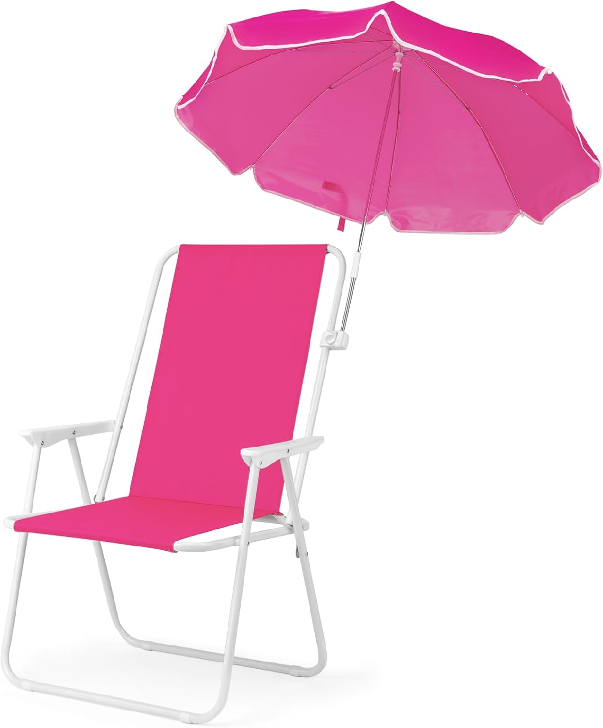 1 Pack Heavy Duty Steel Beach Chair