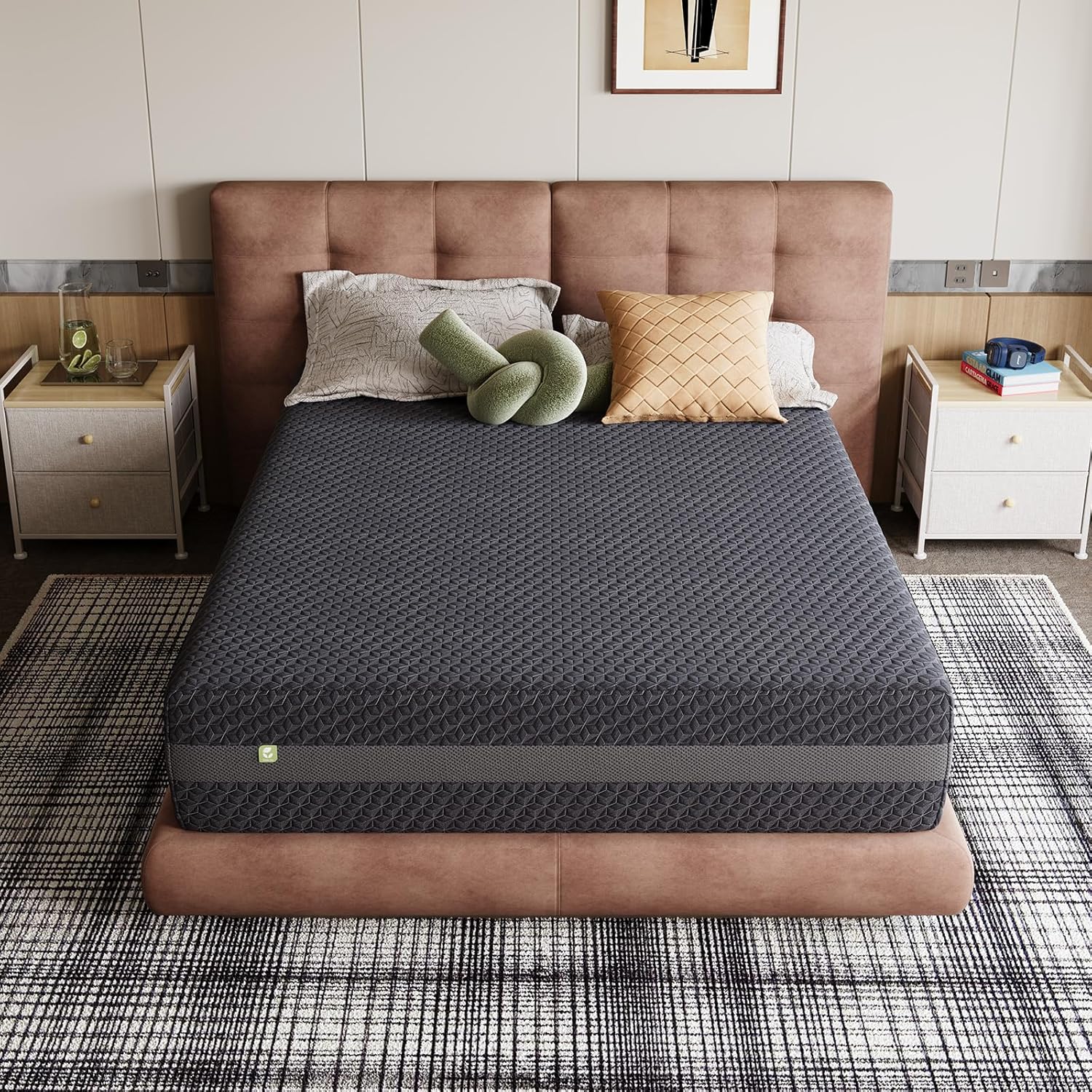 Full Gel Memory Foam Mattress for Refreshing Sleep & Responsive Support