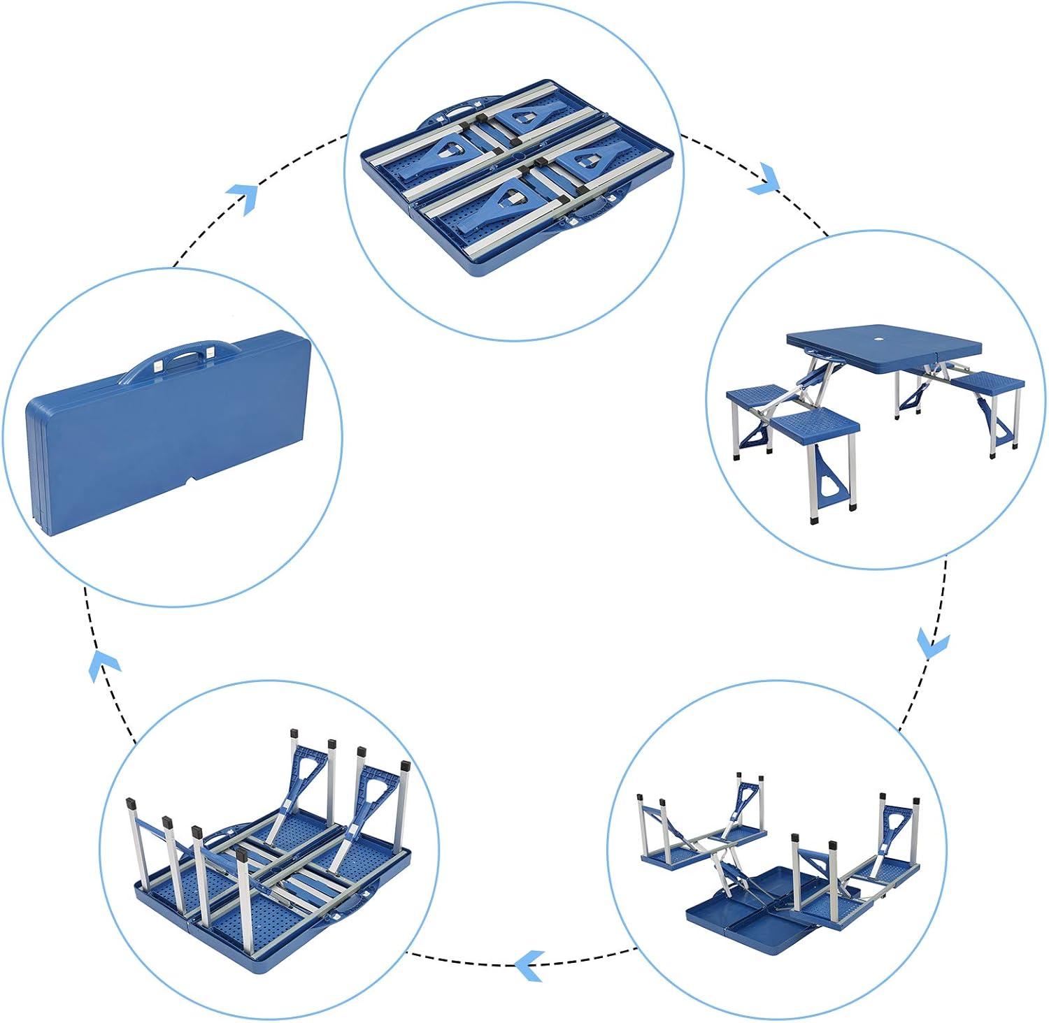 Folding Camping Picnic Table
