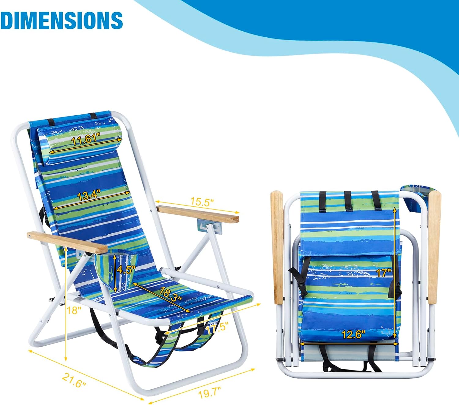 Backpack Beach Chairs for Adults