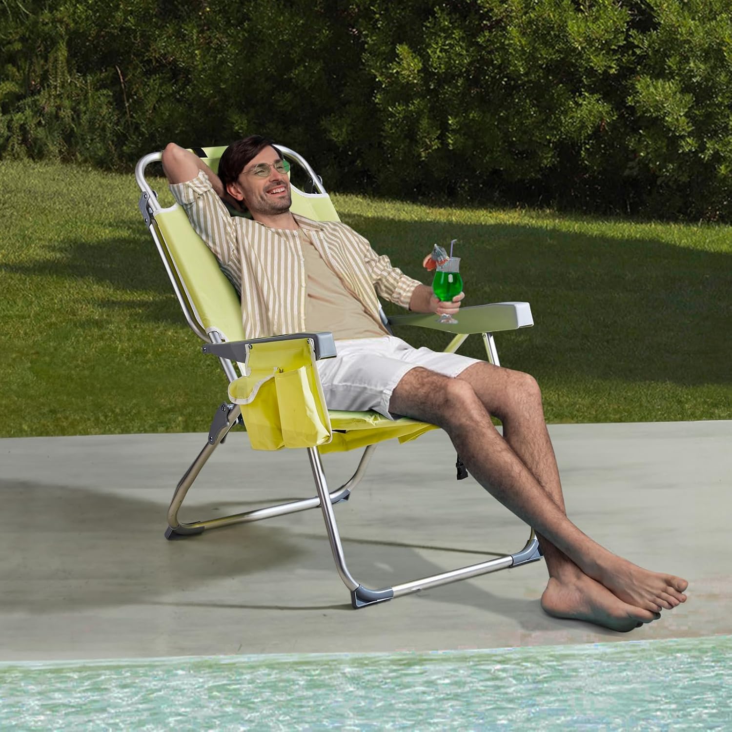 Folding Beach Chair for Adults