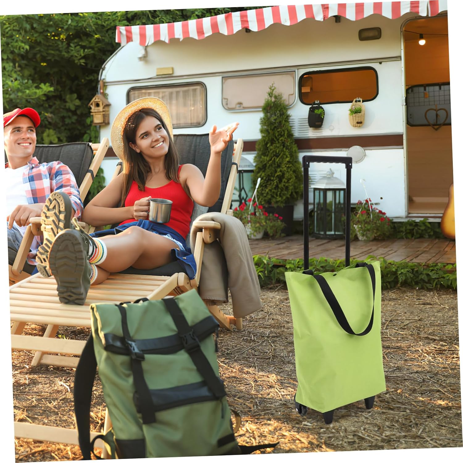 Shopping Cart with Wheels