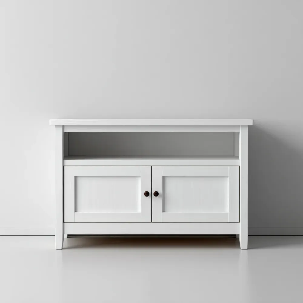 Mueble de TV de Madera 120x40x50 cm - Blanco