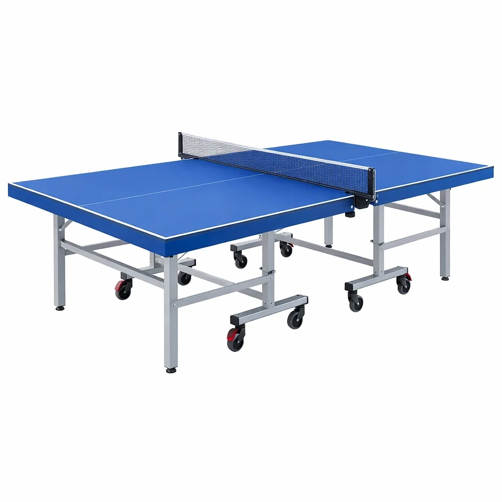 Tavolo da ping pong Pieghevole in MDF con Ruote-FURNIWONDER