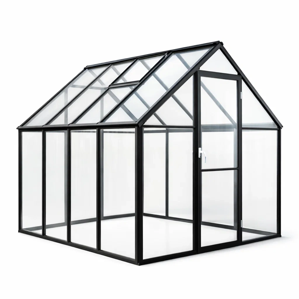 Serra in Alluminio e Policarbonato 190x190x195 cm-NESTINHOUSE