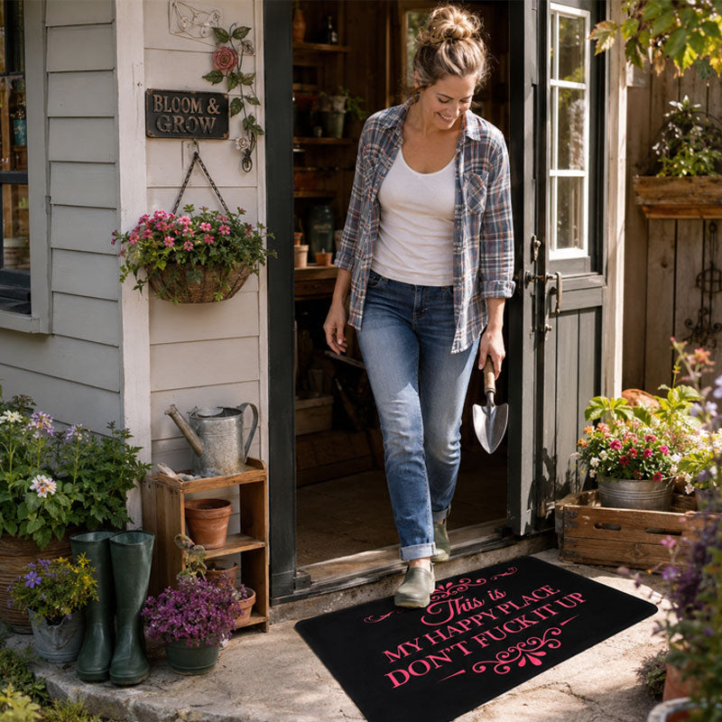 This Is My Happy Place Doormat