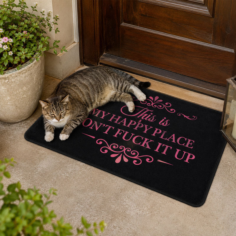 This Is My Happy Place Doormat